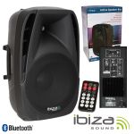 Ibiza Coluna Activa 8" com Recetor Bluetooth - BT8A