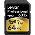 Lexar 64GB SDXC Professional UHS-I U3 633x - LSD64GCBEU633