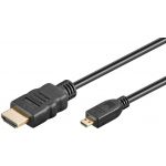 Cabo Conversor Micro HDMI para HDMI V1.4 3D M/M Gold de 1.5m