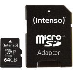 Intenso 64GB Micro SDXC Premium UHS-I Class 10 - 3423490