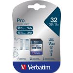 Verbatim 32GB SDHC Card Pro+ 32GB Class 10 UHS-I - 49196