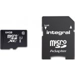 Integral 64GB Micro SDXC UltimaPro 90MB/s Class 10 UHS-1 - INMSDX64G10-90U1