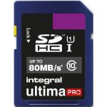 Integral 16GB SDHC Ultima Pro Classe 10 80MB/s - INSDH16G10-80U1