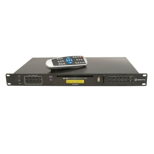 Adastra Leitor Multimedia CD/USB/SD - AD-200