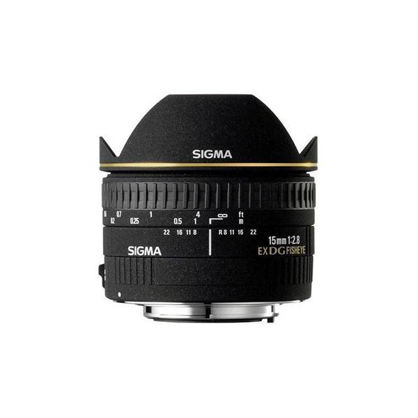 Objetiva Sigma 15mm F2,8 EX DG AF Diagonal Fisheye para Nikon Kuantokusta