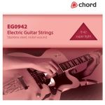 Chord 173184 Conjunto De 6 Cordas Aço Inoxidavel para Guitarra Elétrica