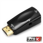 ProK Conversor HDMI / VGA C/AUDIO - INF-HDMIVGA03