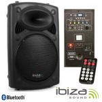 Ibiza Sound Coluna Activa Professional 15?/38cm 800W C/usb SLK15A-BT