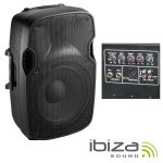 Ibiza Sound Coluna Amplificada 2 Vias XTK15A