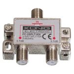 Konig Spliter Derivador 2 Vias 3,7dB - FC-2SPLT-KN