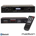 Madison Amplificador Stereo Hifi 2X180W 3 Entradas Usb/bt/fm - MAD1400BT-BK
