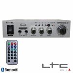 LTC Karaoke 2x50w 8-16 Ohm 220v/12v Usb/bt