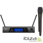 Ibiza Central Microfone S/ fios 1 Canal Uhf 863.90Mhz - UHF10A