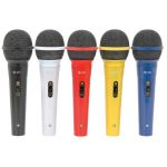 QTX Conjunto de 5 Microfone Coloridos DM5X