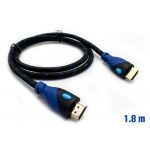 Biwond cabo HDMI Blindado V.1.4 M/M 28AWG 1.8M Blue/Black - 800939