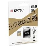 Emtec 128GB Micro SDXC Class 10 Gold+ 85MB/s- ECMSDM128GXC10GP