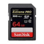 SanDisk 64GB Extreme PRO SDHC 300MB UHS-II - SDSDXPK-064G-GN4IN