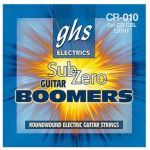 GHS Strings Sub Zero Roundwound Electric Guitar Boomers CR-GBCL
