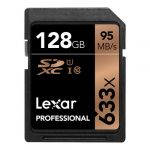 Lexar 128GB SDXC Professional 633x Class 10 UHS-I - LSD128GCB1EU633