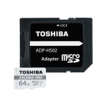 Toshiba 64GB Micro SDXC Exceria Pro M401 UHS-I with Adapter - THN-M401S0640E2
