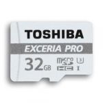 Toshiba 32GB Micro SDXC Exceria Pro M401 UHS-I with Adapter - THN-M401S0320E2