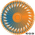 Gira-Discos Zomo Slipmat Dance Orange - 0020102300