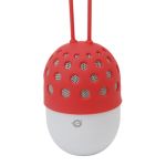 Conceptronic Colunas Sem Fio Wireless Waterproof Bluetooth LED Speaker Red