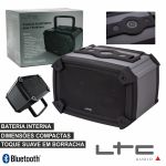 LTC Leitor Bluetooth Portátil 2x3W USB/BAT Ip44 - FREESOUND20