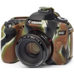 easyCover Capa Protectora de Silicone para Canon 80D Camouflage
