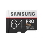 Samsung 64GB Micro SDXC Pro+ Class 10 U3 + Adaptador SD - MB-MD64GA/EU