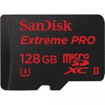 SanDisk 128GB Extreme Pro Micro SD Card w/ Adapter - SDSQXCG-128G-GN6MA