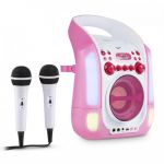 Auna Sistema de Karaoke MG3 KaraIllumina PK Pink