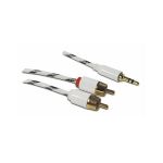 Metronic Cabo JACK 3,5MM/2RCA-BR - 471031
