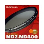 Marumi ND Variável DHG ND2-ND400 77mm