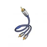 Inakustik Premium Y Subwoofer Cable Cinch - 2x Cinch 3m - 40803