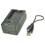 Duracell Carregador USB para Panasonic DMW-BCF10 e DMW-BCG10