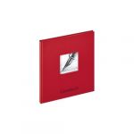 Walther Fun Guestbook Red 23x25 72 Branco Pages GB205R - GB-205-R