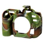 easyCover Capa Protectora de Silicone para Nikon D7500 Camouflage