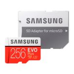 Samsung 256GB Micro SDXC Evo+ UHS-I U3 Class 10 + Adaptador SD - MB-MC256GA/EU