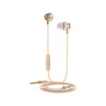 Muvit M1i Steel Stereo In-ear Earphones 3,5mm Microphone Gold - MUHPH0080