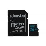 Kingston MicroSD Secure Digital 32Gb Class10 (U3) 4K Canvas 45/90MB/s + AdaptadorSD - SDCG2/32GB