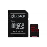 Kingston 64GB Micro SDXC U3 UHS-I + Adaptador SD - SDCR/64GB