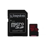 Kingston 128GB Micro SDXC U3 UHS-I + Adaptador SD - SDCR/128GB