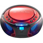 Lenco Rádio CD SCD-550 Red