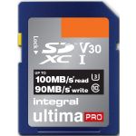 Integral 64GB SDHC Ultima Pro 4K U3 100MB/s Class 10 - INSDX64G10070V30
