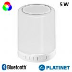 Platinet Colunas Bluetooth Lâmpada (5W) White
