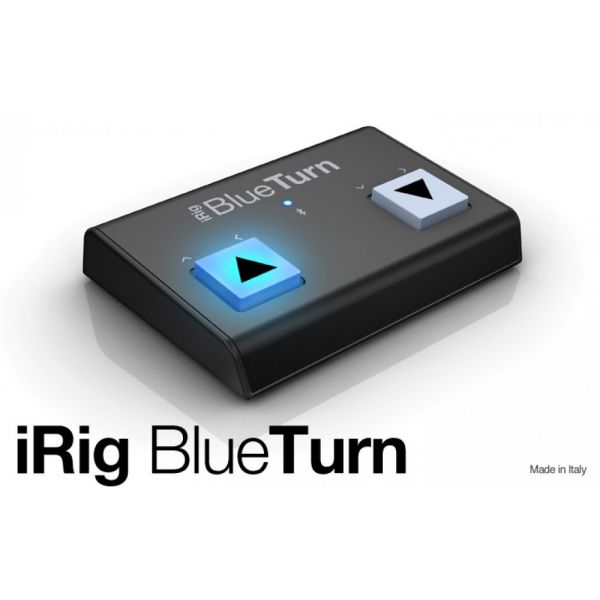 Контроллер ik multimedia irig blueturn ножной для переключения страниц в браузере