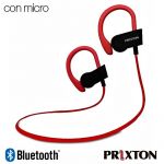 Prixton Auriculares Bluetooth Sport Red