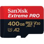 SanDisk 400GB MicroSDXC Extreme Pro A2 Class 10 V30 UHS-I U3 - SDSQXCZ-400G-GN6MA