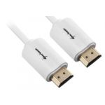 Sharkoon Cabo HDMI > HDMI branco 2m, HDMI 2.0 4K - 4044951018116
